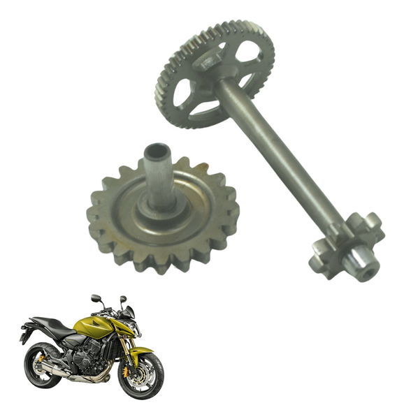 Engrenagem Redução Partida Honda Cb 600f Hornet 12-14 Orig