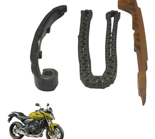 Kit Guia Tensor Corrente Comando Honda Cb 600f Hornet 12-14