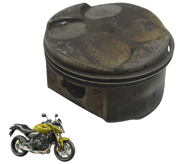 Pistão E Anéis Honda Cb 600f Hornet 12-14 Original