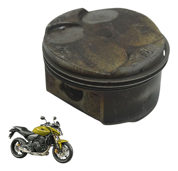 Pistão E Anéis Honda Cb 600f Hornet 12-14 Original
