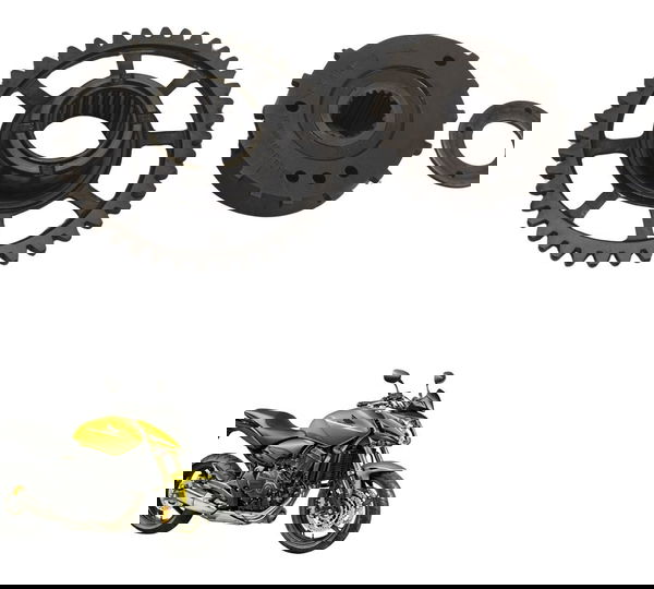 Placa Partida Honda Cb 600f Hornet 12-14 Original