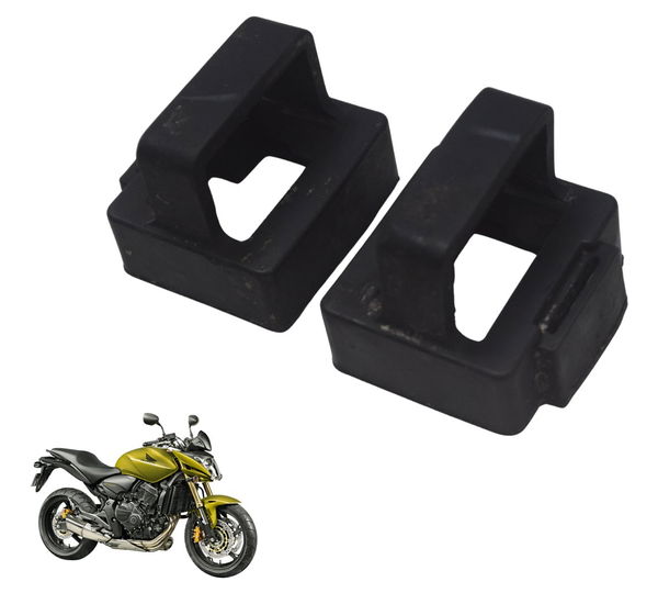 Par Borracha Suporte Relê Honda Cb 600f Hornet 12-14 Orig