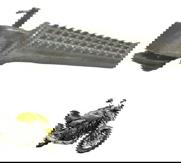 Pedaleira Traseira Direita Honda Cb 600f Hornet 12-14 Orig