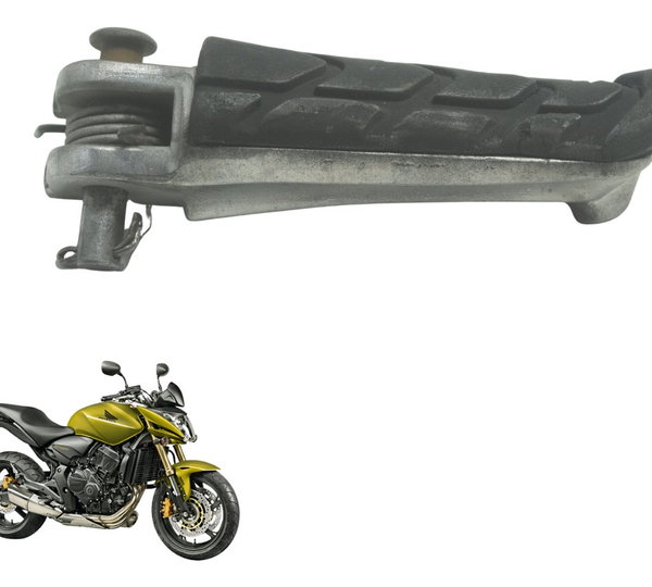 Pedaleira Dianteira Dir C/ Avaria Honda Cb 600f Hornet 12-14