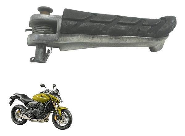 Pedaleira Dianteira Dir C/ Avaria Honda Cb 600f Hornet 12-14