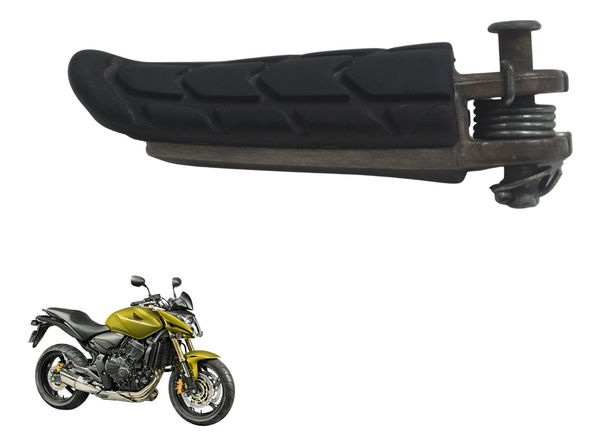 Pedaleira Diant Esq Avaria Honda Cb 600f Hornet 12-14 Orig