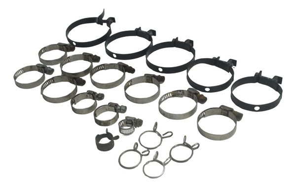 Kit Abraçadeiras Diversas Honda Cb 600f Hornet 12-14 Orig