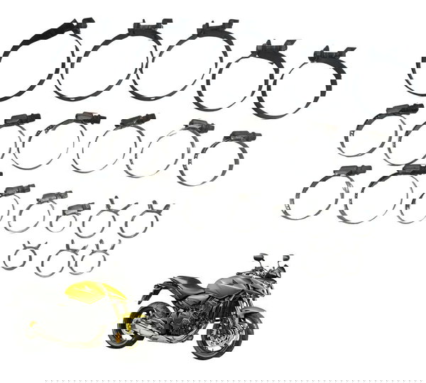 Kit Abraçadeiras Diversas Honda Cb 600f Hornet 12-14 Orig