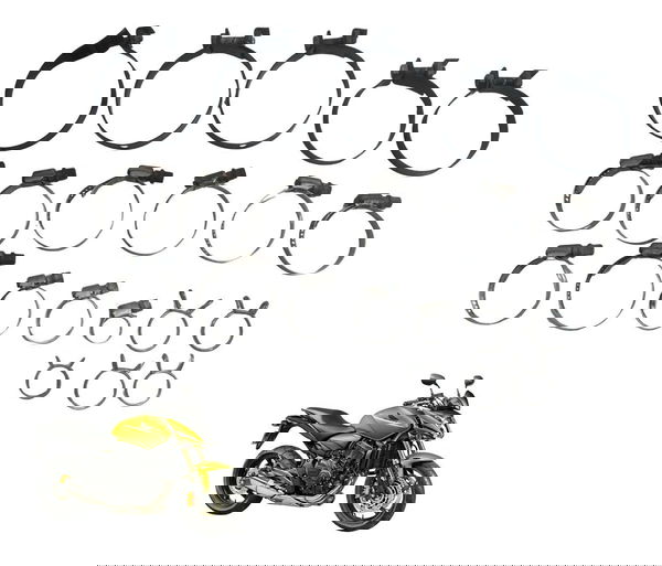 Kit Abraçadeiras Diversas Honda Cb 600f Hornet 12-14 Orig