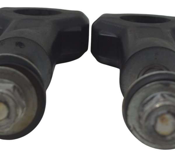 Par Riser Guidão Honda Crf 1100l África Twin 22-24 Original Preto