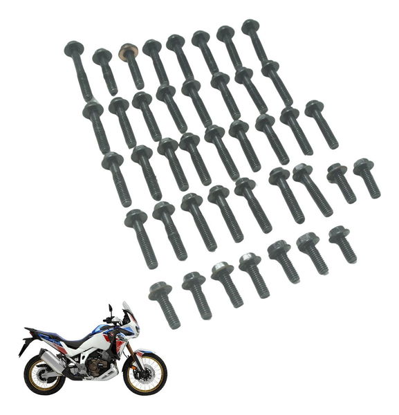 Kit Parafuso Tampa Motor Honda Crf 1100l África Twin 22-24
