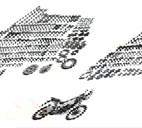 Kit Parafusos Diversos Honda Crf 1100l África Twin 22-24