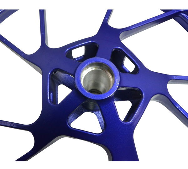 Roda Dianteira C/ Pneu Yamaha Yzf R15 23-25 Original Azul