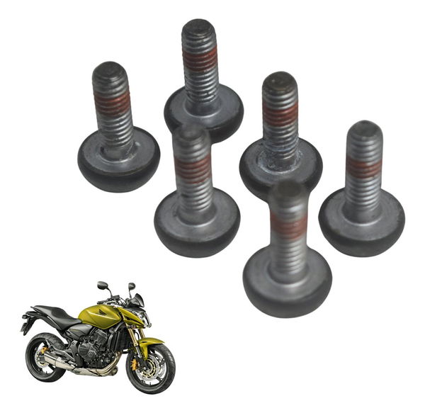 Jogo Parafuso Disco Freio Diant Honda Cb 600f Hornet 12-14