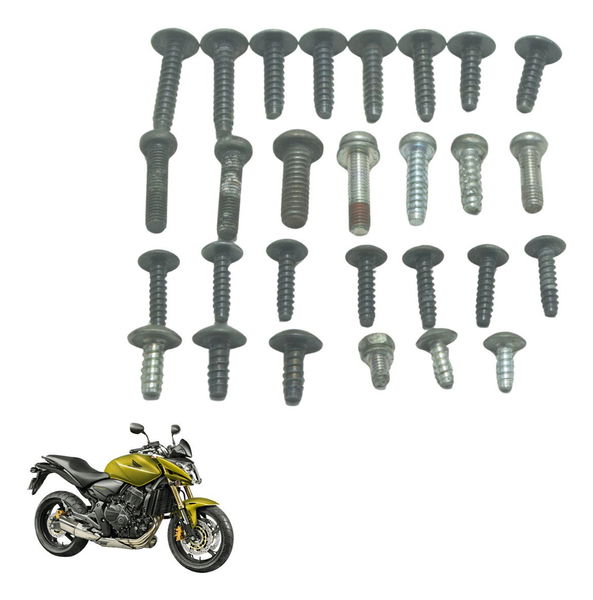 Kit Parafusos Supérfluos Honda Cb 600f Hornet 12-14 Original