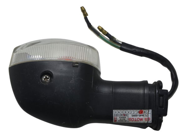 Pisca Dianteiro Direito Yamaha Ys 250 Fazer 10-17 Orig Preto