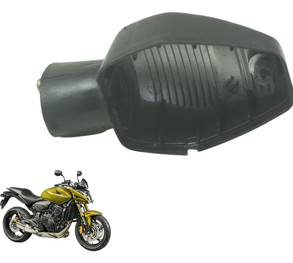 Carcaça Pisca Traseiro Esq Honda Cb 600f Hornet 12-14 Orig Preto