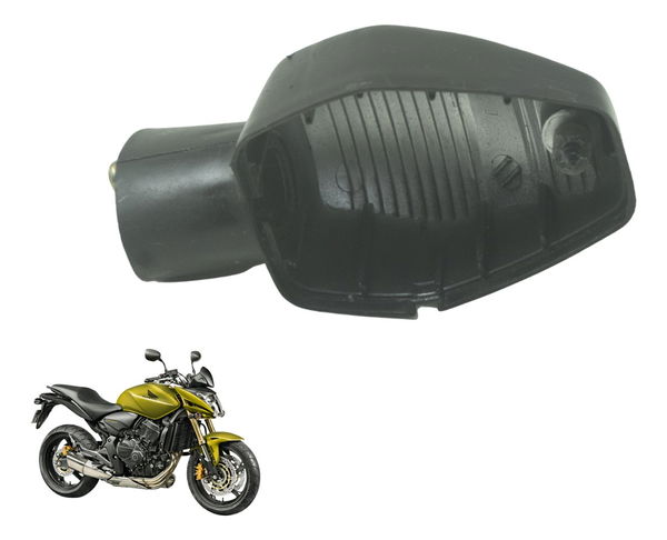 Carcaça Pisca Traseiro Esq Honda Cb 600f Hornet 12-14 Orig Preto