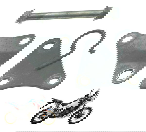 Par Suporte Motor Honda Crf 1100l África Twin 22-24 Original