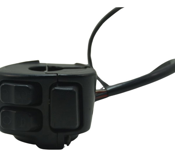 Chave Punho Luz Esquerdo Fio Fino Placa Eletronica Harley