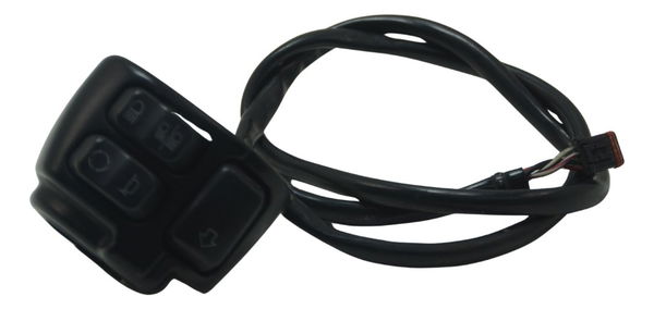 Chave Punho Luz Esquerdo Fio Fino Placa Eletronica Harley