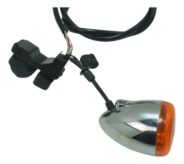 Chave Punho Partida Fio Fino Placa Eletronica Harley