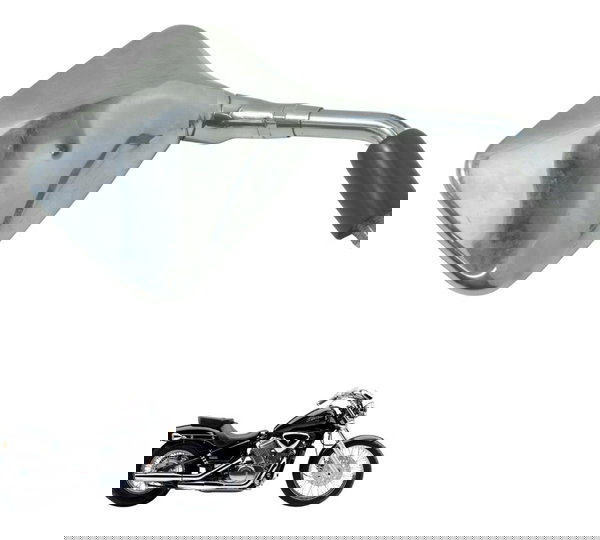 Espelho Retro Dir C/ Detal Honda Vt Shadow 600 C 95-05 Orig