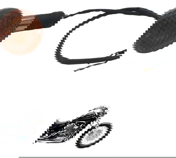 Pisca Traseiro Esquerdo Honda Vt Shadow 600 C 95-05 Original Esquerdo