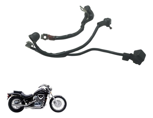 Cabos Bateria Honda Vt Shadow 600 C 95-05 Original