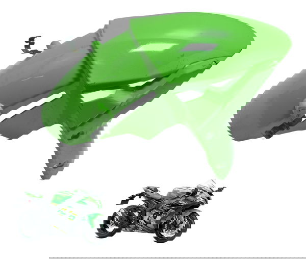 Paralama Diant C/ Avaria Kawasaki Ninja Zx 10r 16-21 Orig Dianteiro