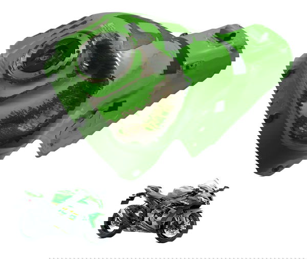 Tanque C/ Avaria Kawasaki Ninja Zx 10r 16-21 Original
