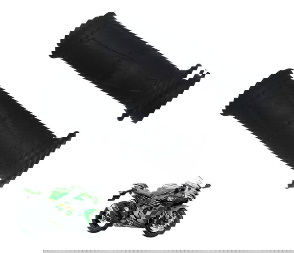 Par Manoplas C/ Detalhes Kawasaki Ninja Zx 10r 16-21 Orig
