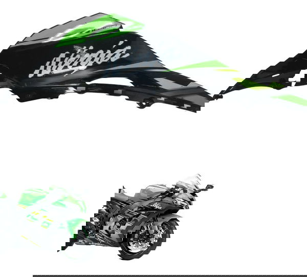 Carenagem Superior Esq C/ Avaria Kawasaki Ninja Zx 10r 16-21
