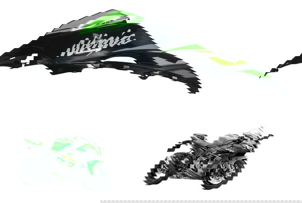 Carenagem Superior Esq C/ Avaria Kawasaki Ninja Zx 10r 16-21