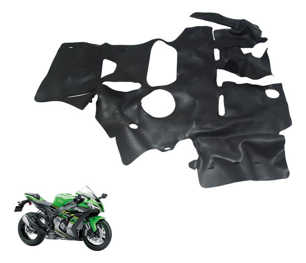 Borracha Acabamento Motor Kawasaki Ninja Zx 10r 16-21 Orig