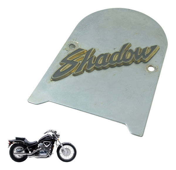 Acabamento Sissy Bar C/detalhe Honda Vt Shadow 600 C 95-05