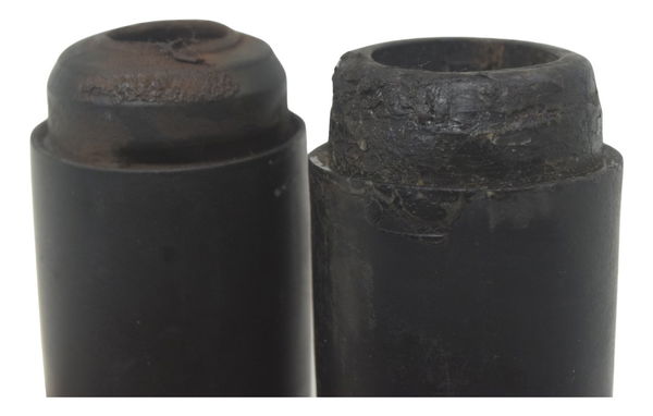 Par Manoplas C/ Detalhes Honda Vt Shadow 600 C 95-05 Orig Preto
