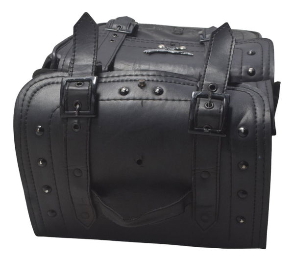 Alforge Tras C/ Detalhes Honda Vt Shadow 600 C 95-05 Preto