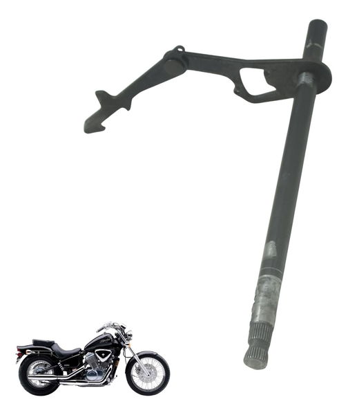 Eixo Seletor Marcha C/ Avar Honda Vt Shadow 600 C 95-05 Orig