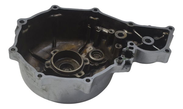 Tampa Motor Esq Estator C/ Detal Honda Vt Shadow 600 C 95-05 Prateado