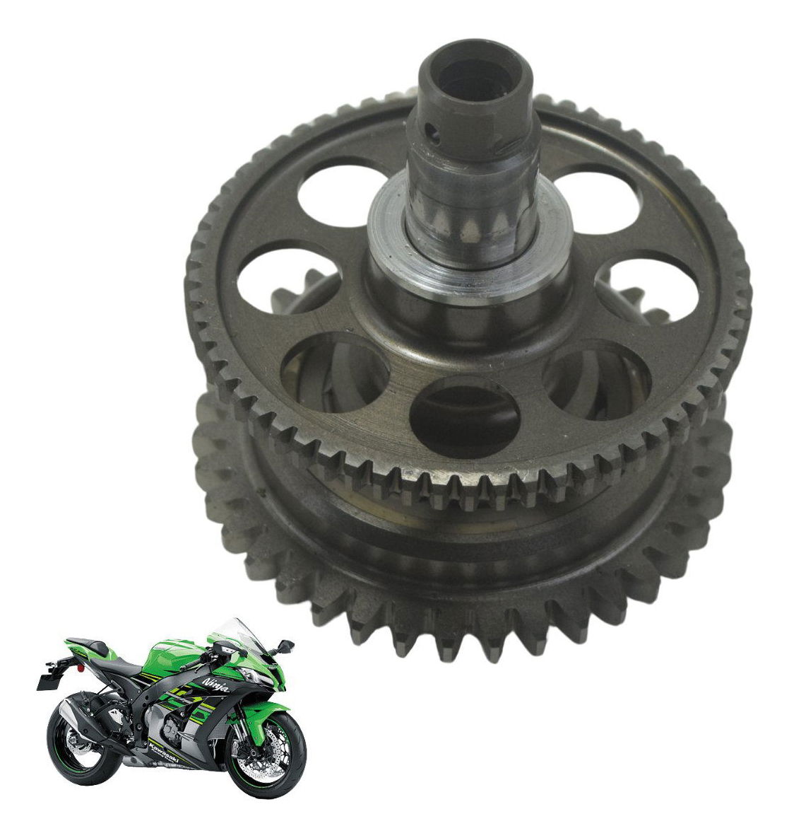 R. Placa Partida Kawasaki Ninja Zx 10r 16-21 Original