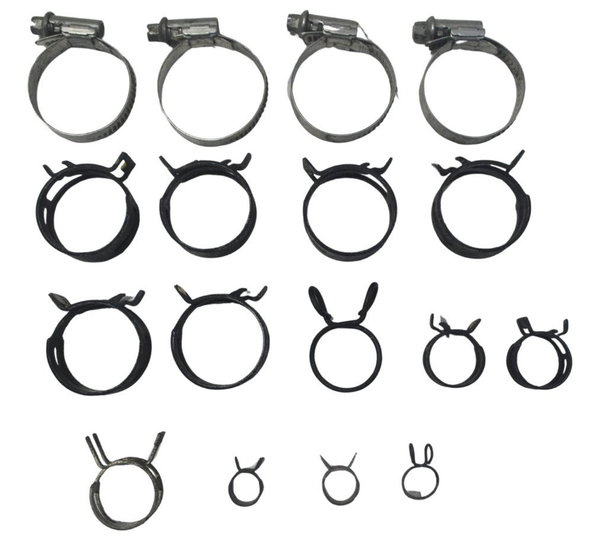 Kit Abraçadeiras Diversas Kawasaki Ninja Zx 10r 16-21 Orig