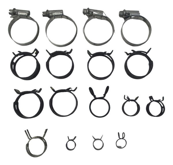 Kit Abraçadeiras Diversas Kawasaki Ninja Zx 10r 16-21 Orig