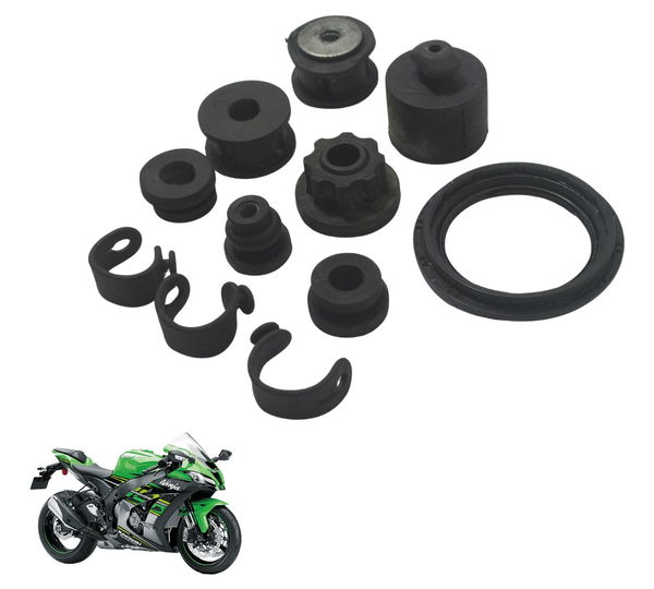 Kit Coxim Diversos Kawasaki Ninja Zx 10r 16-21 Original