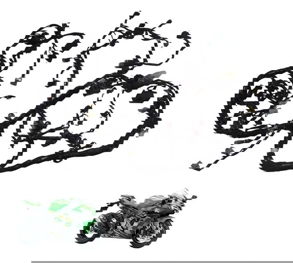 Chicote Principal C/avaria Kawasaki Ninja Zx 10r 16-21 Orig