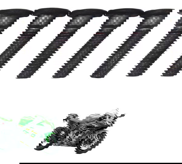 Kit Parafuso Freio Dianteir Kawasaki Ninja Zx 10r 16-21 Orig