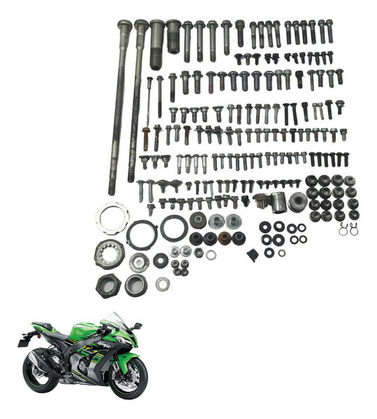 Kit Parafusos Diversos Kawasaki Ninja Zx 10r 16-21 Original