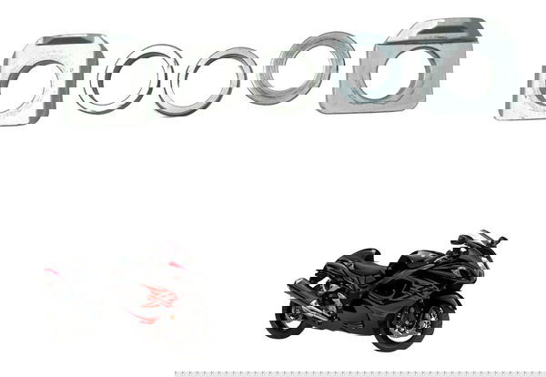 Espaçador Eixo Roda Tras Suzuki Gsx-r 1300 Hayabusa 09-19