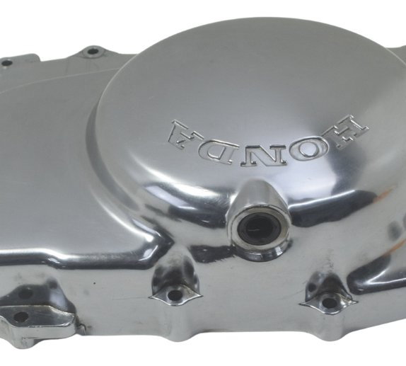 Tampa Motor Dir Embreagem Honda Vt Shadow 600 C 95-05 Orig Prateado