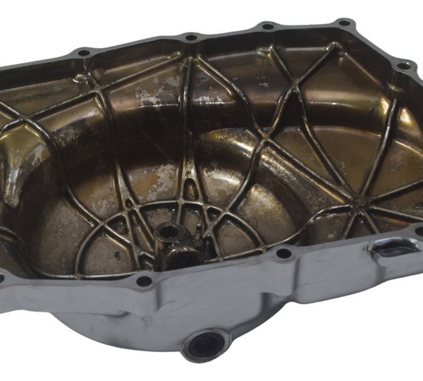 Tampa Motor Dir Embreagem Honda Vt Shadow 600 C 95-05 Orig Prateado